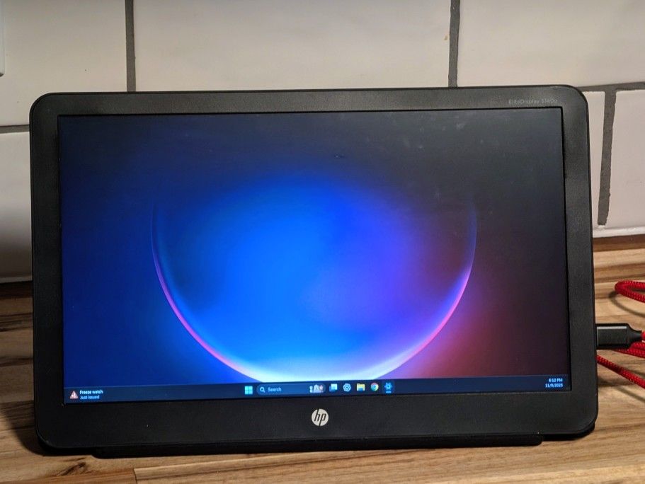 External Computer Monitor HP S140u