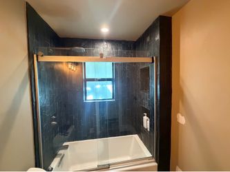 Kohler sliding glass bathroom doors