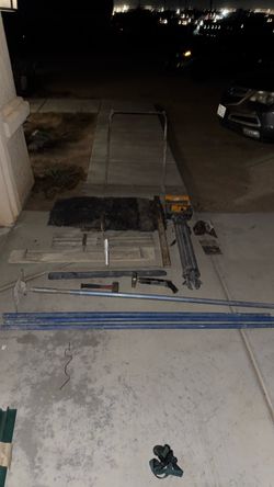 Concrete finisher / construction full set up