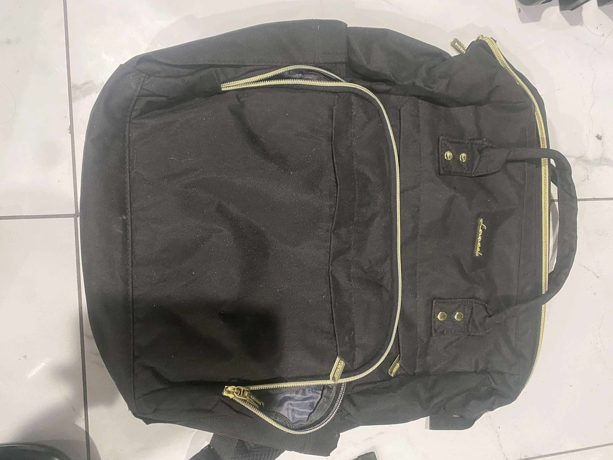 Lovenook Black Luxury Laptop Backpack Carrying Case With USB