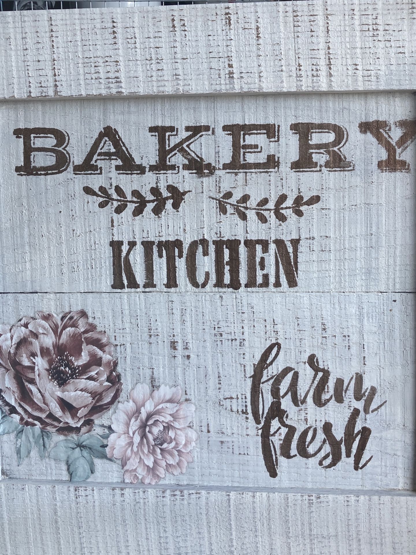 Wooden Farm Sign
