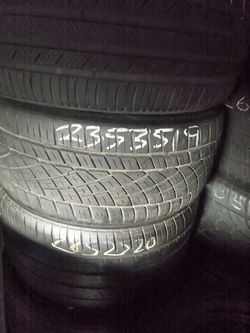 One 235/35/19 Continental 