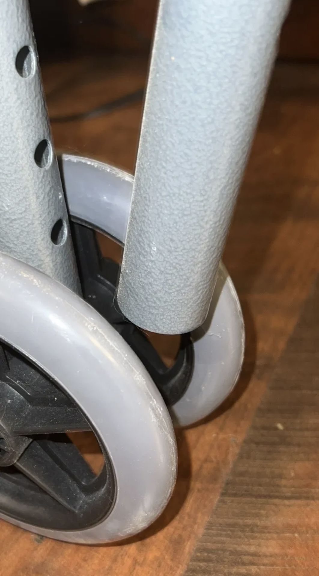 Drive 102201 HX5 9JP 2 Wheel Folding Walker, User Up To 500 Lbs for