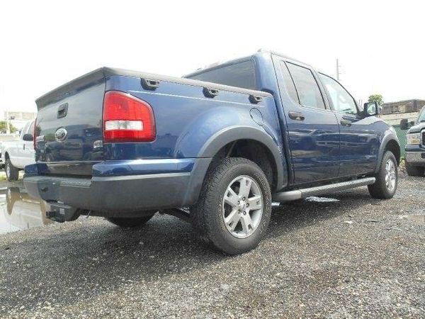 2007 Blue Ford Explorer Sport Trac Xlt 4dr Crew Cab V6 For