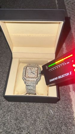 Rose gold Cartier watch