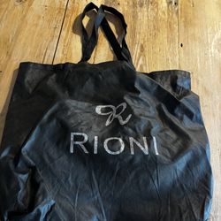 Rioni white and brown purse
