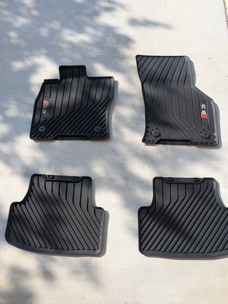 Genuine OEM Audi S3 All Weather Matts