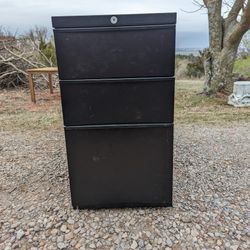 Mobile Teknion Pedestal File Cabinet 
