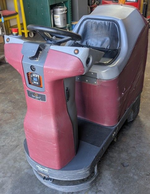 Minuteman Robo Scrub 20-in Disc Floor Scrubber With New Scrubbing Wheel