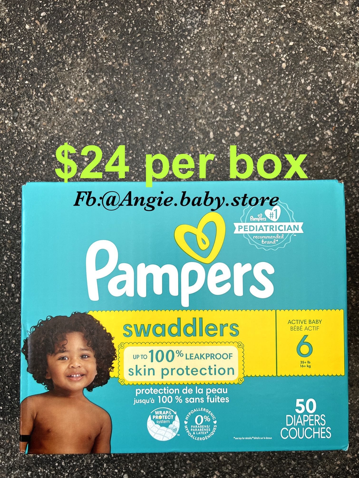 Pampers Swaddlers Size 6