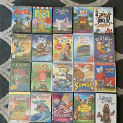 20 BRAND NEW Kids DVD’s
