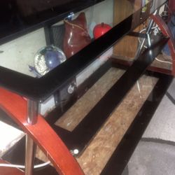 Glass TV Stand 