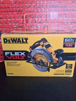 DEWALT FLEX-VOLT 60V MAX CORDLESS BRUSHLESS 7-1/4-IN. CIRCULAR SAW WITH BRAKE ( TOOL ONLY  )