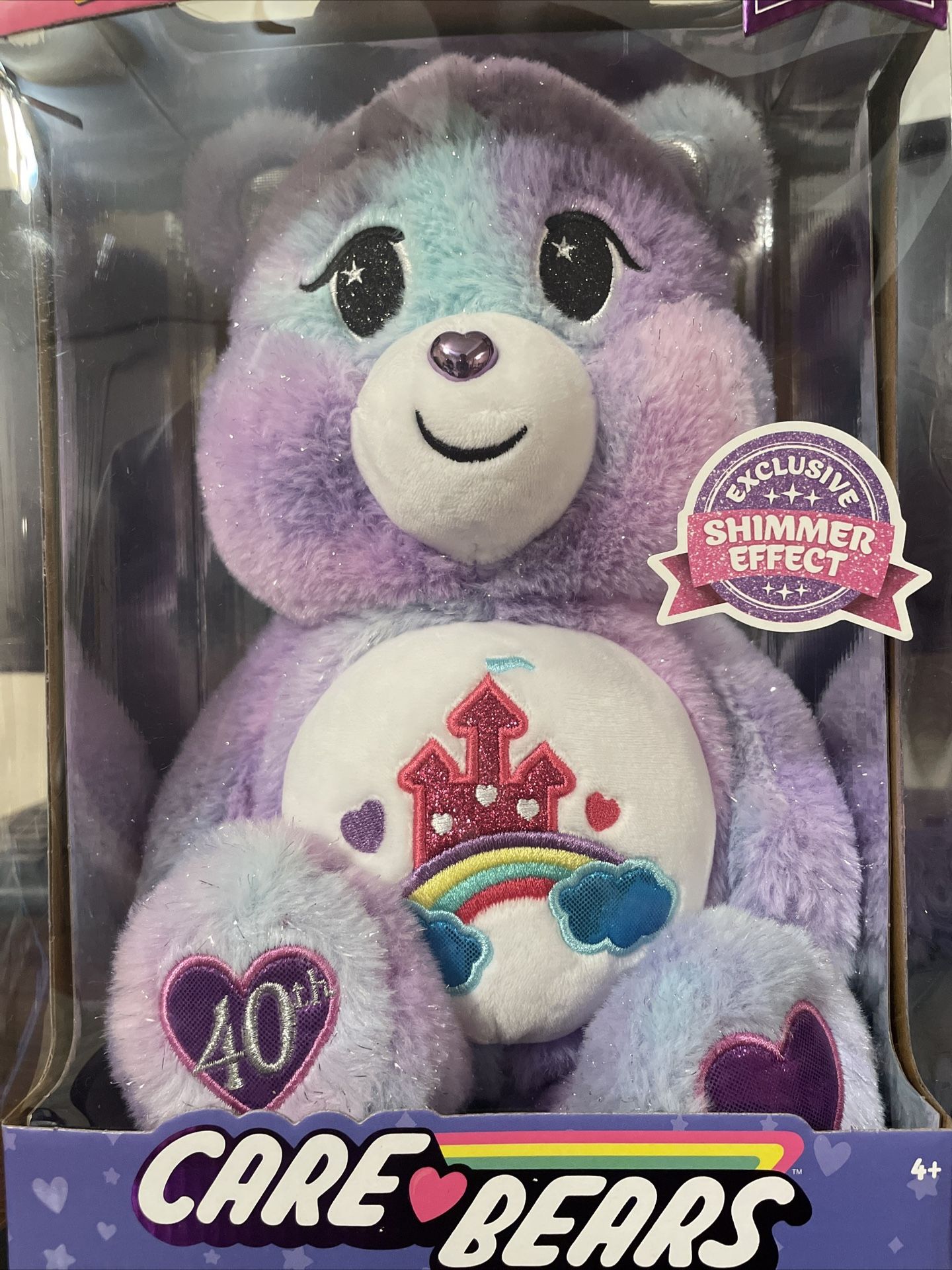 Care Bears Special Collectors Edition Care A Lot Bear 40th Anniversary