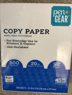 Five Packs Printer Paper 