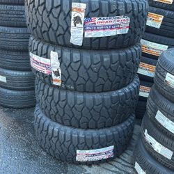 35/12.50/17 American Roadstar Rugged Terrain Tires