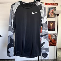  Nike Pro Camo Active Shirt For Men (Size S)