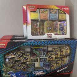 Pokemon Crown Zenith Sea And Sky, Pokemon 151 Costco Mini Tin Bundles (Magneton)