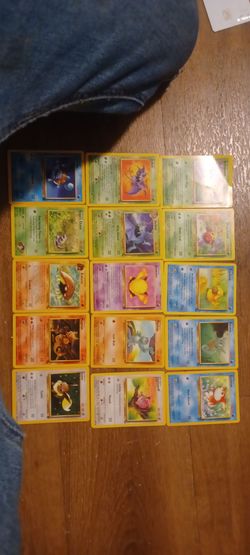 Old School Pokémon Cards dates 1(contact info removed)