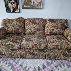 Broyhill Floral Sofa