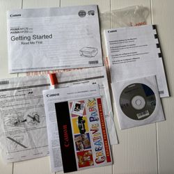Canon Pixma MP250 Setup CD-ROM U1.0 – Driver, Software & Manuals