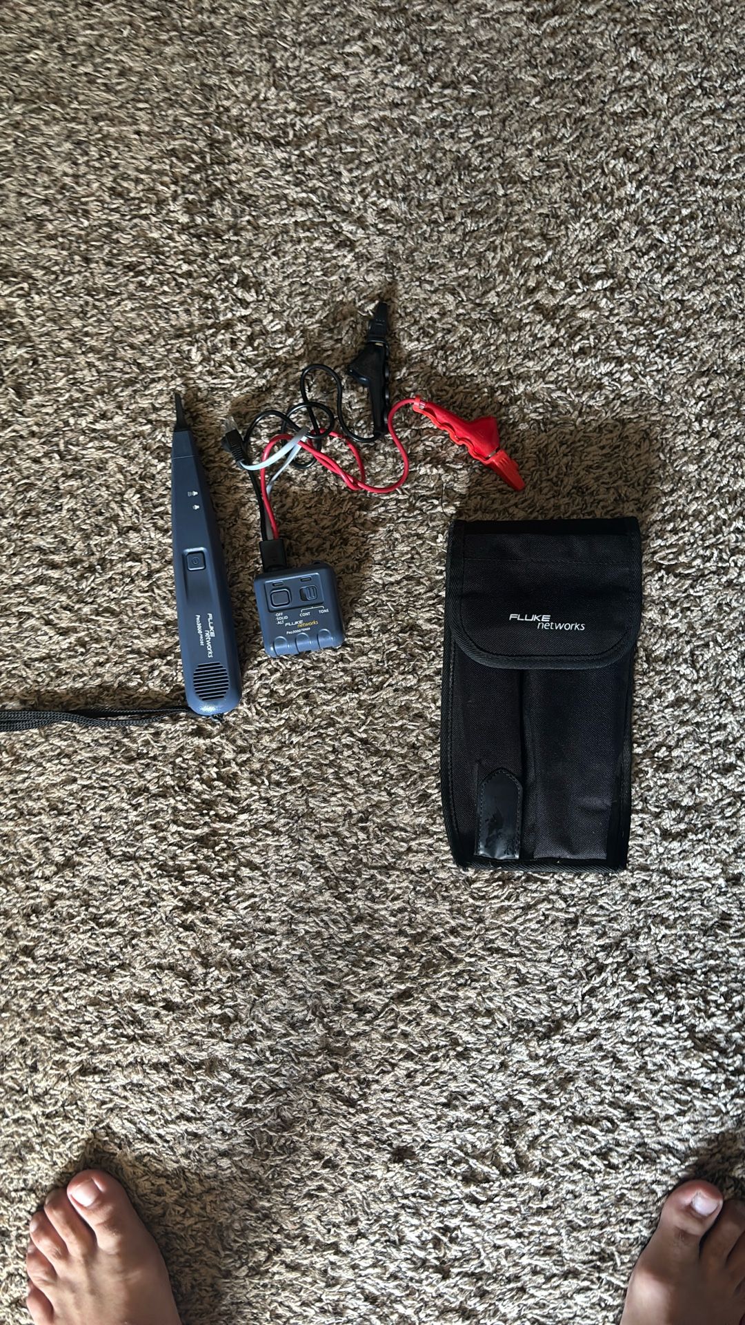 Fluke network toner  And Wand 