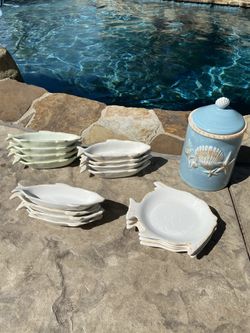 Seashell Dessert Set