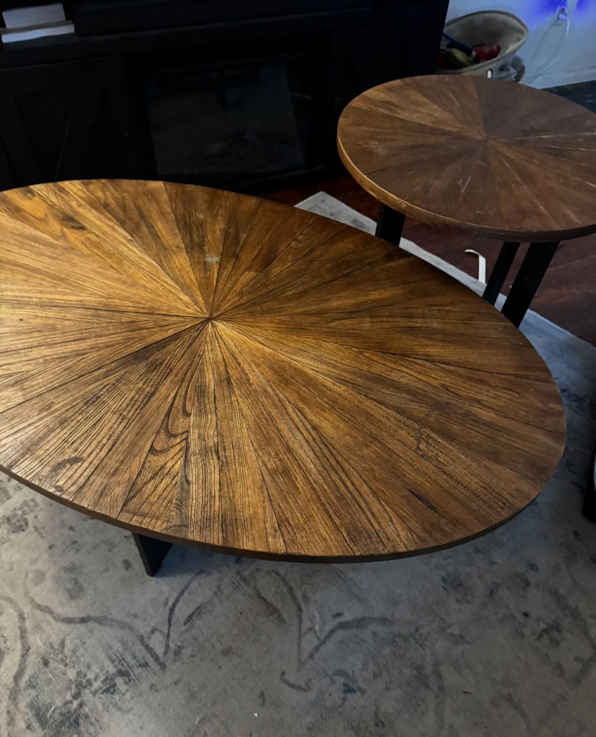 (3) Wood Tables For $100