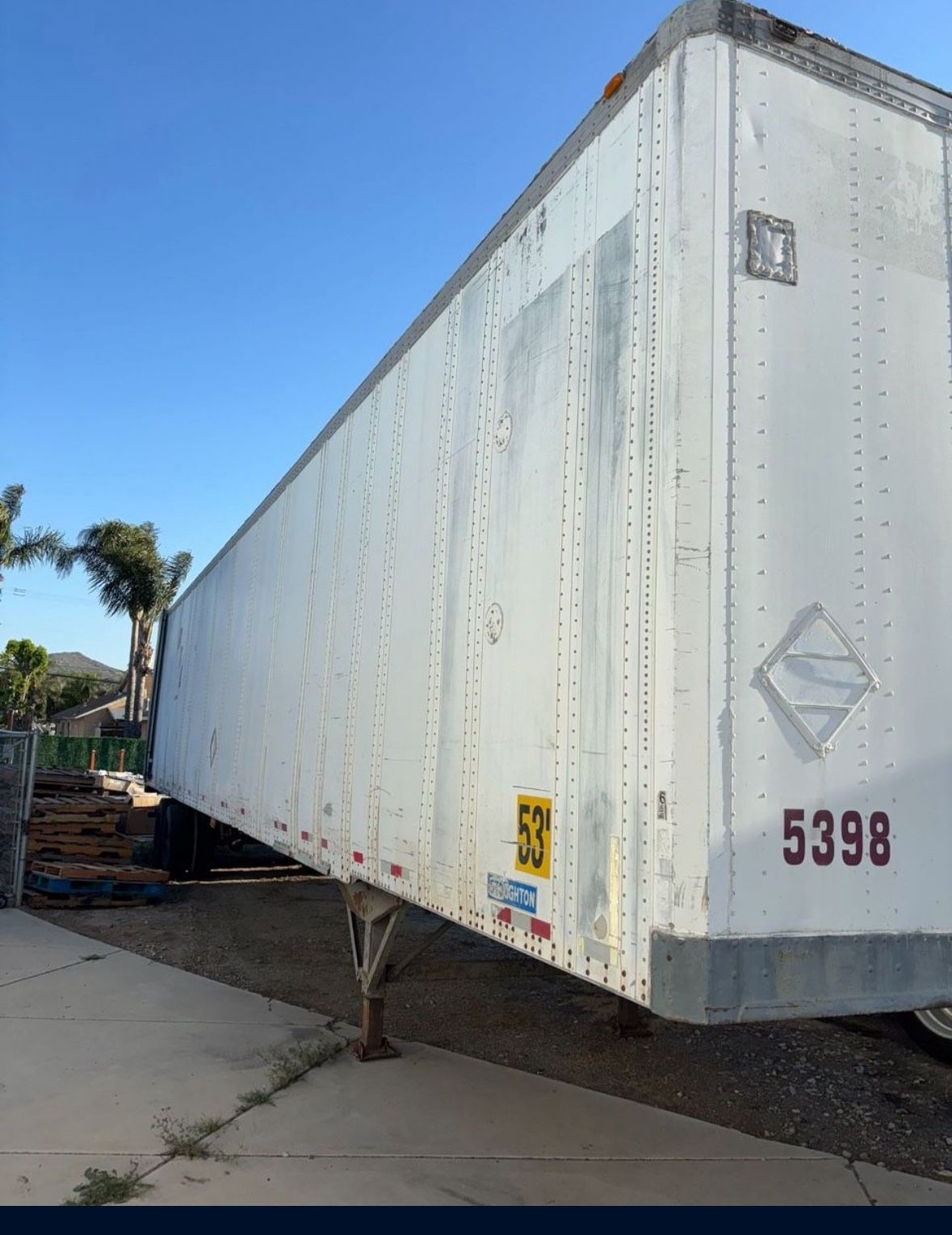1993 Stoughton 53ft Trailer