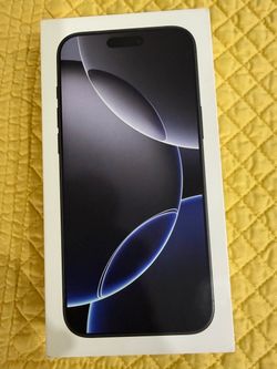 Apple iPhone 16 Pro Max Box