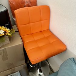 Orange Barstools Bar Stool