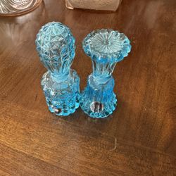 Irice Vintage Blue Perfume Bottle Set