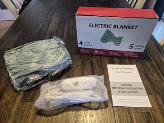 New Heated Blanket 50X60in