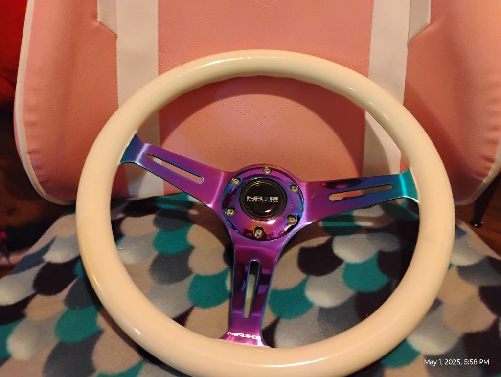 NRG Steering Wheel- Glow In The Dark!