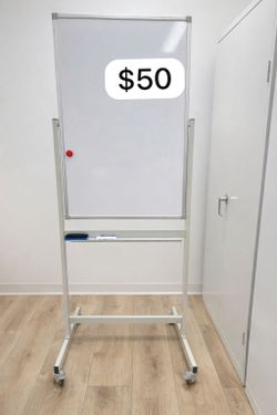 Whiteboard (with stand) – $50