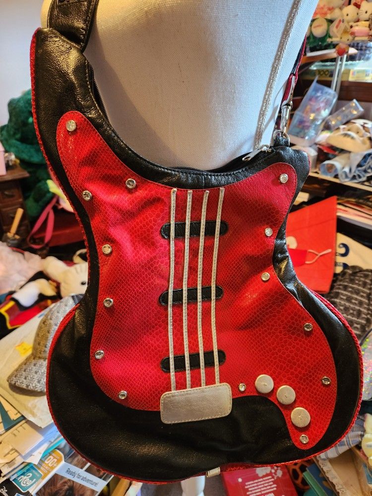 Leather Guitar Purse