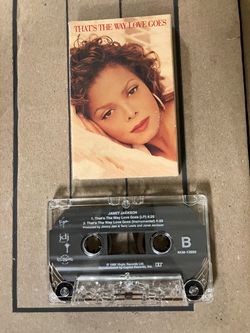 Vintage 1993 Janet Jackson Cassette Tape