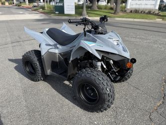 NEW 2026 KYMCO Mongoose 110i Youth ATV - Battle Gray - Kids Quad