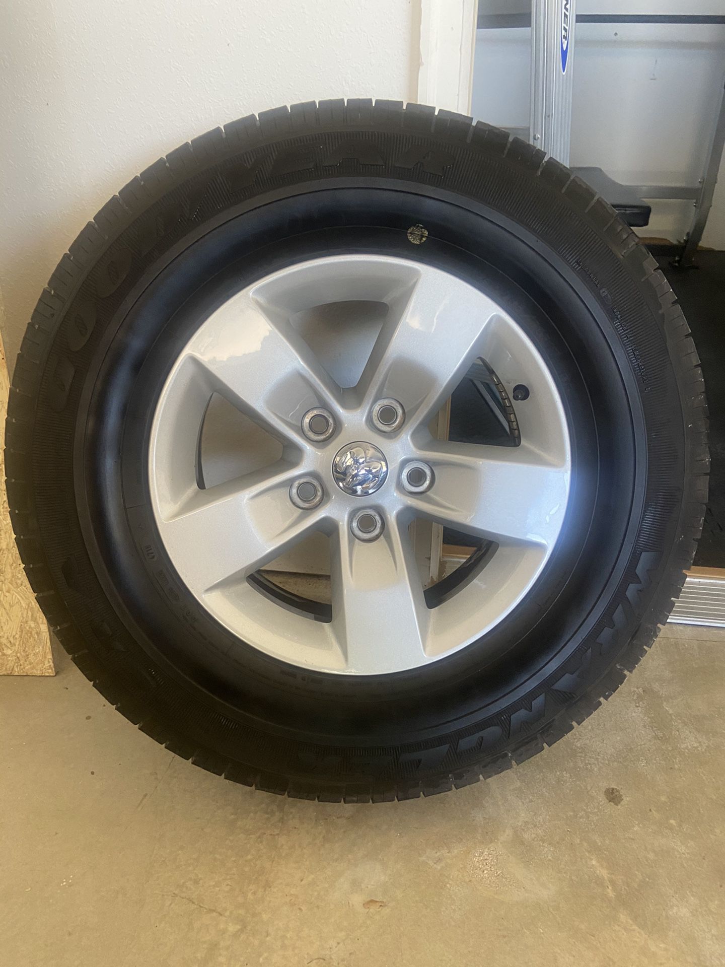 Set of (4) Ram Wheels/Tires P265/70R17