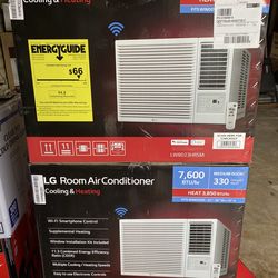 Smart window air conditioner/heater