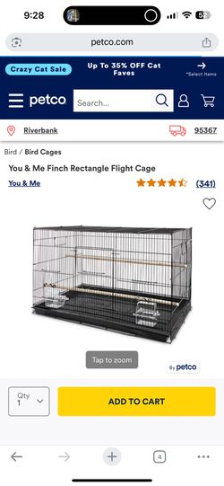 Used Bird Cage