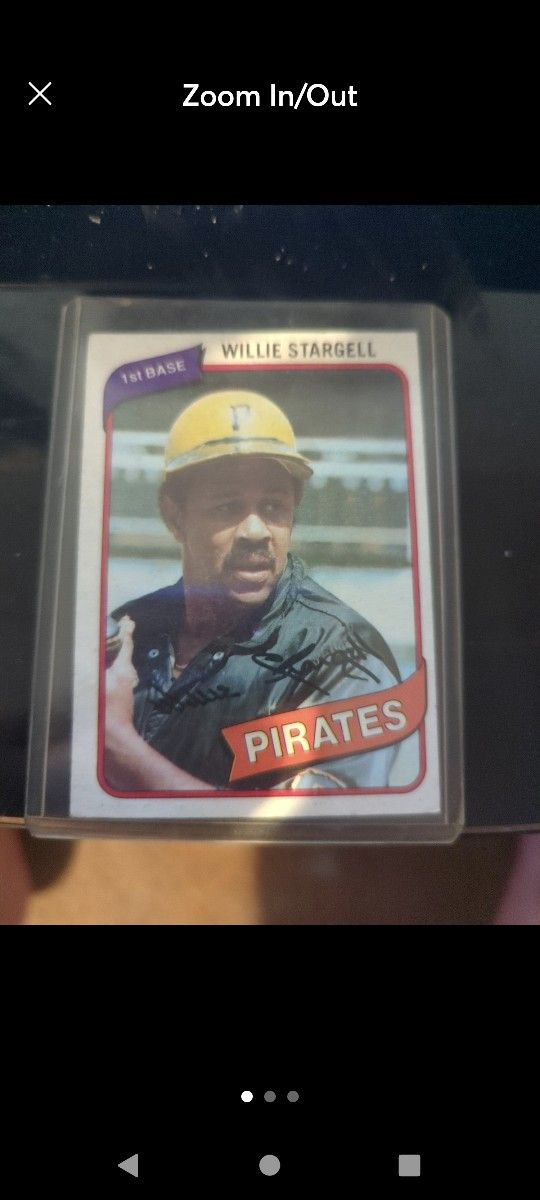 1980 Topps Willie Stargell Baseball https://offerup.com/redirect/?o=Y2FyZC5NaW50 condition asking $40