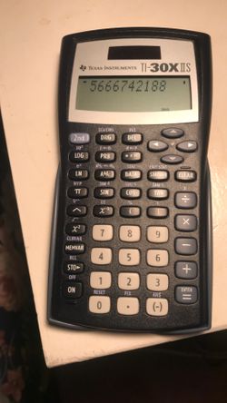 Scientific Calculator TI-30X IIS