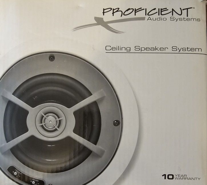 Pair Of Proficient 6.5 Inch Ceiling Speakers