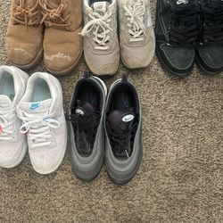 Nike, Uggs, New Balance Shoe Lot Read Desc.