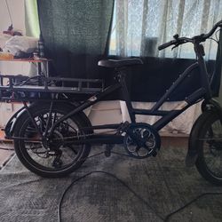 Tern Bike With Rack On The Back 