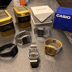Casio Watches FIVE WATCH LOT