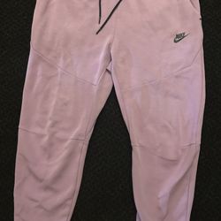 Pink Nike sweatpants