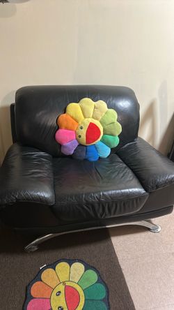 Leather Couch single
