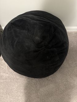 Large Bean Bag Chair - Black